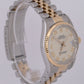 Rolex DateJust 36mm Ivory Roman Fluted Two-Tone 18K Yellow Gold JUBILEE 16013