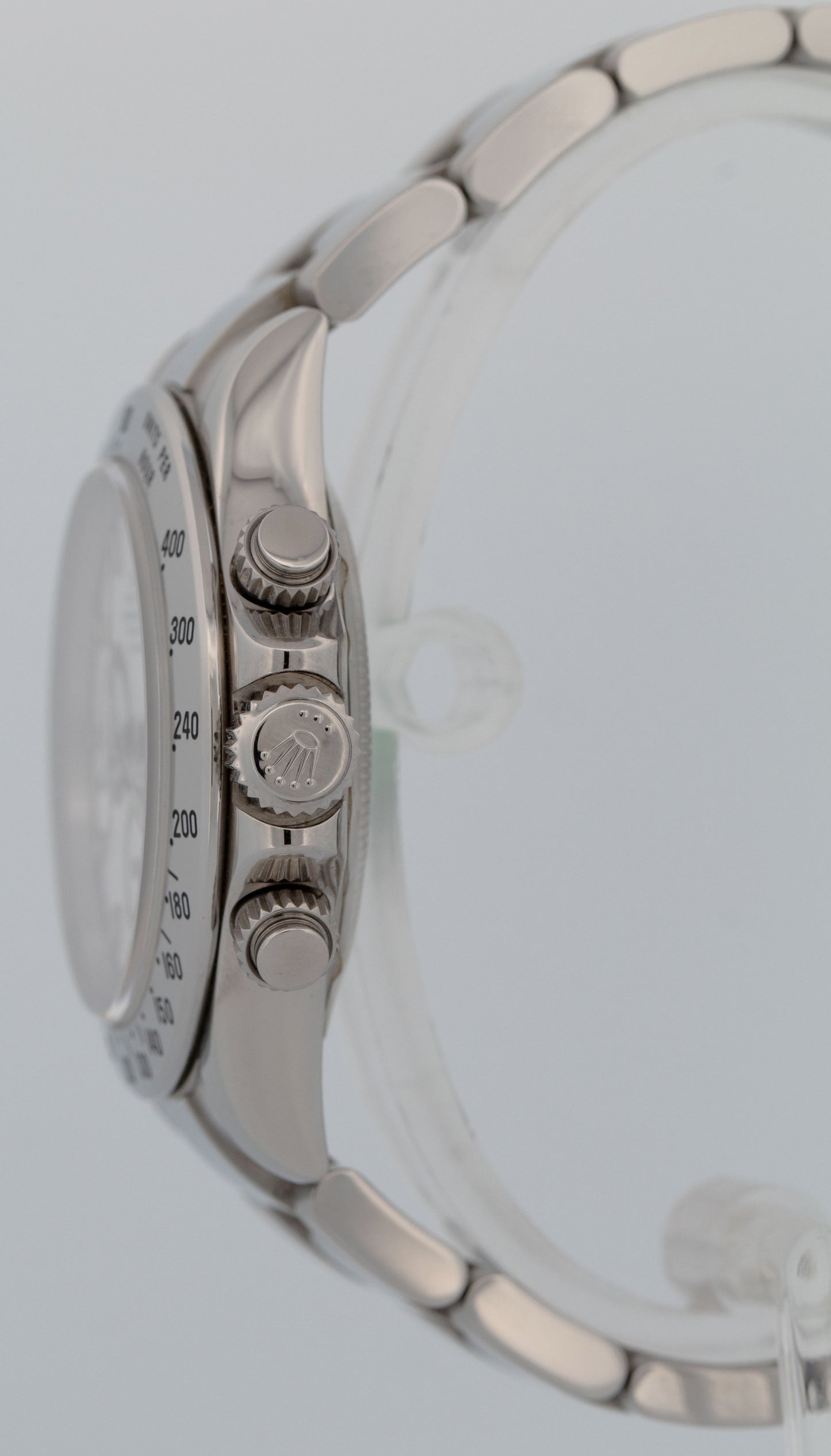 NEW OLD STOCK PAPERS Rolex Daytona Cosmograph White Steel 40mm 116520 Watch BOX