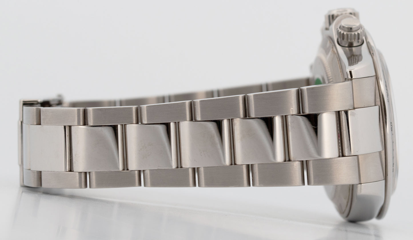 NEW OLD STOCK PAPERS Rolex Daytona Cosmograph White Steel 40mm 116520 Watch BOX