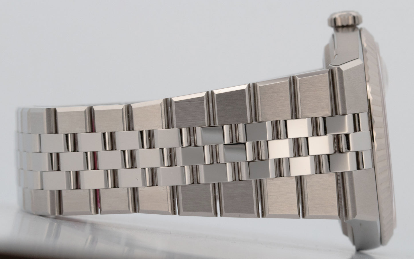 NEW UNWORN 2025 PAPERS Rolex Land-Dweller 40mm White Stainless Watch 127334 BOX