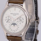MINT PAPERS Patek Philippe Grand Complications White Gold 37mm Watch 5140G BOX