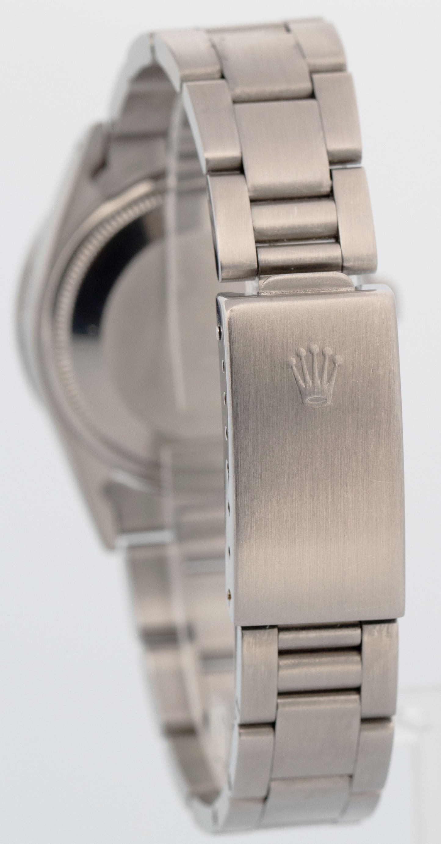 Rolex Air-King Precision Mother of Pearl DIAMOND Bezel Steel 34mm Watch 14000
