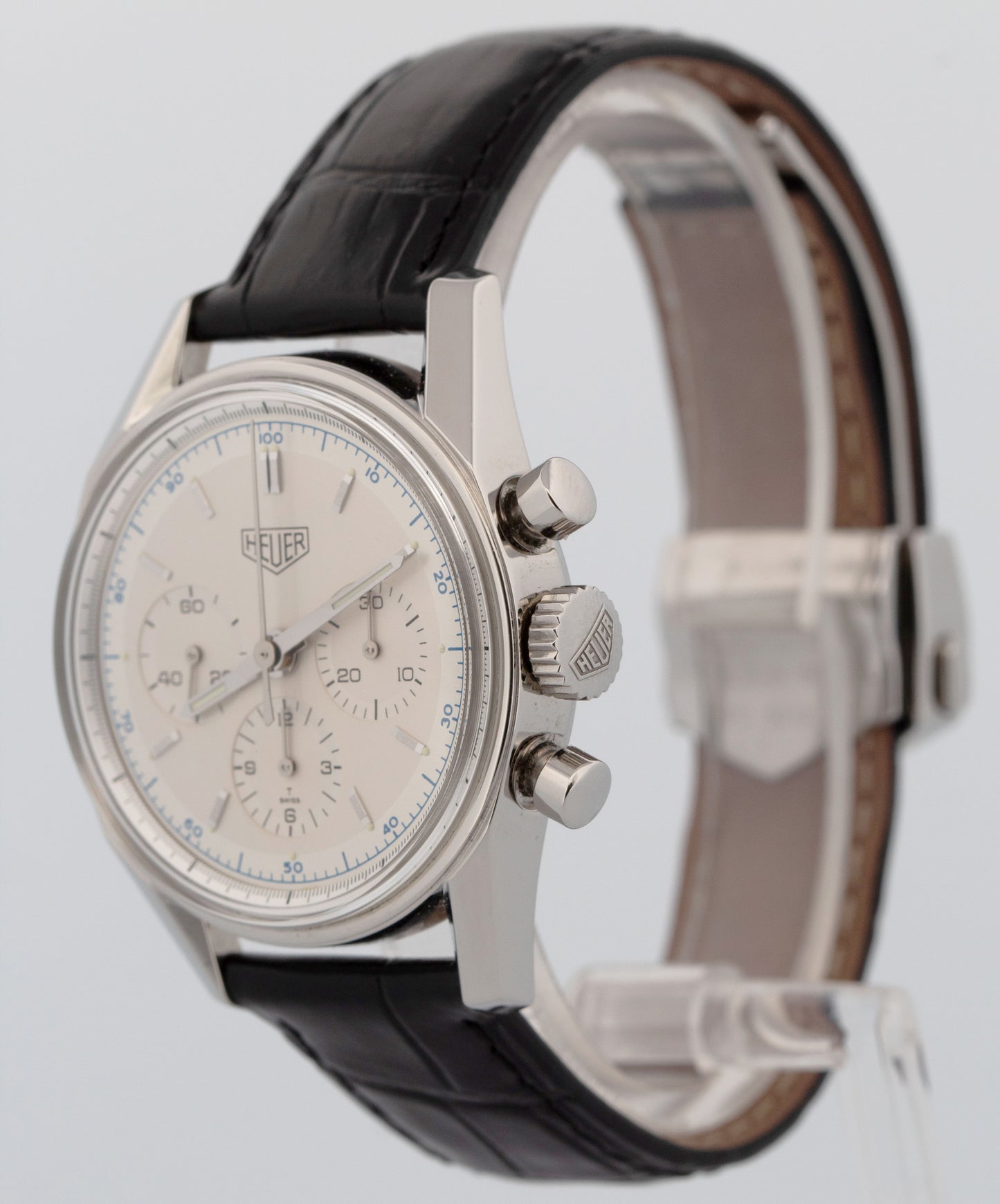 2025 SERVICE Tag Heuer Carrera 1964 Re-edition Chronograph CS3110 Watch BOX