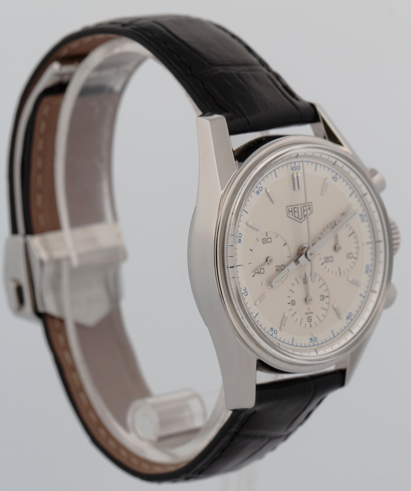2025 SERVICE Tag Heuer Carrera 1964 Re-edition Chronograph CS3110 Watch BOX