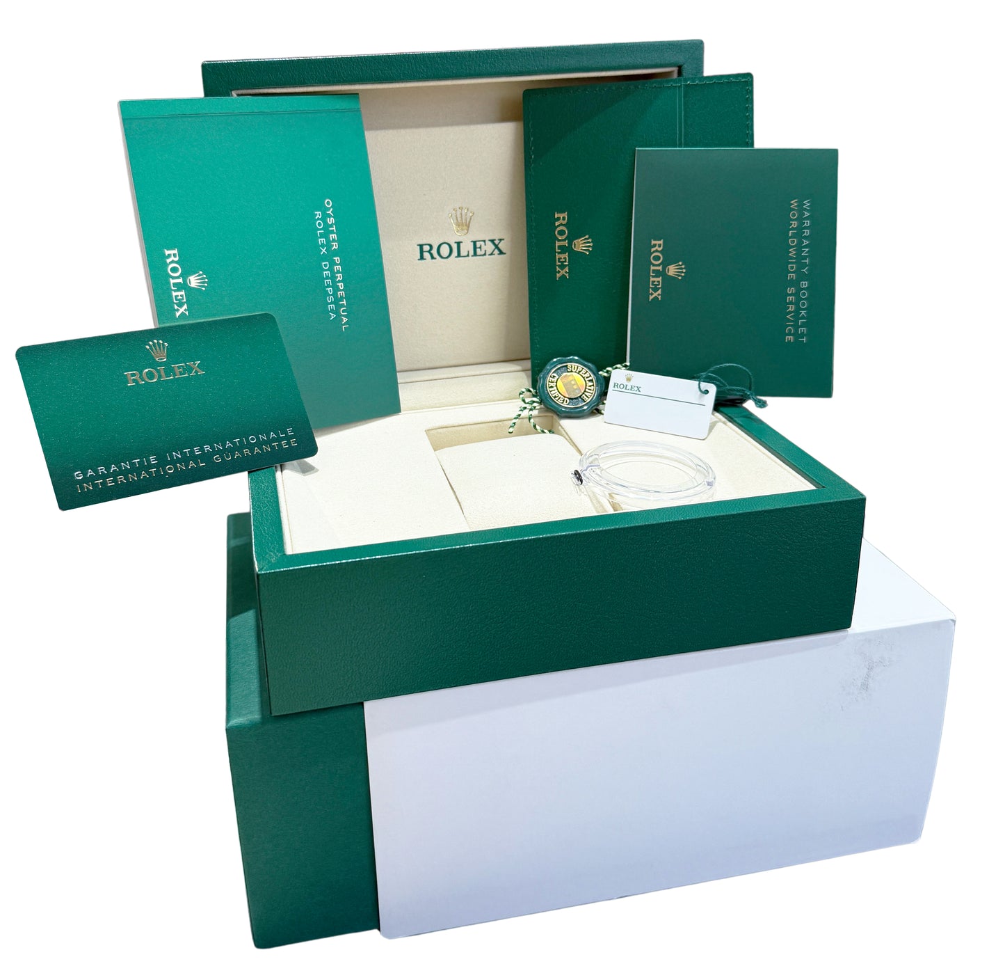 JULY 2025 PAPERS Rolex Sea-Dweller Deepsea JAMES CAMERON 44mm 136660 Watch BOX