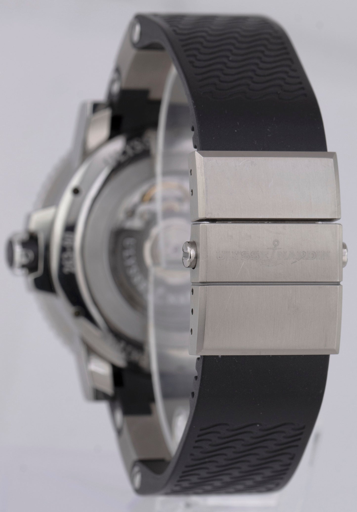 MINT Ulysse Nardin Maxi Marine Diver Black 45mm Titanium Rubber 263-90 Watch