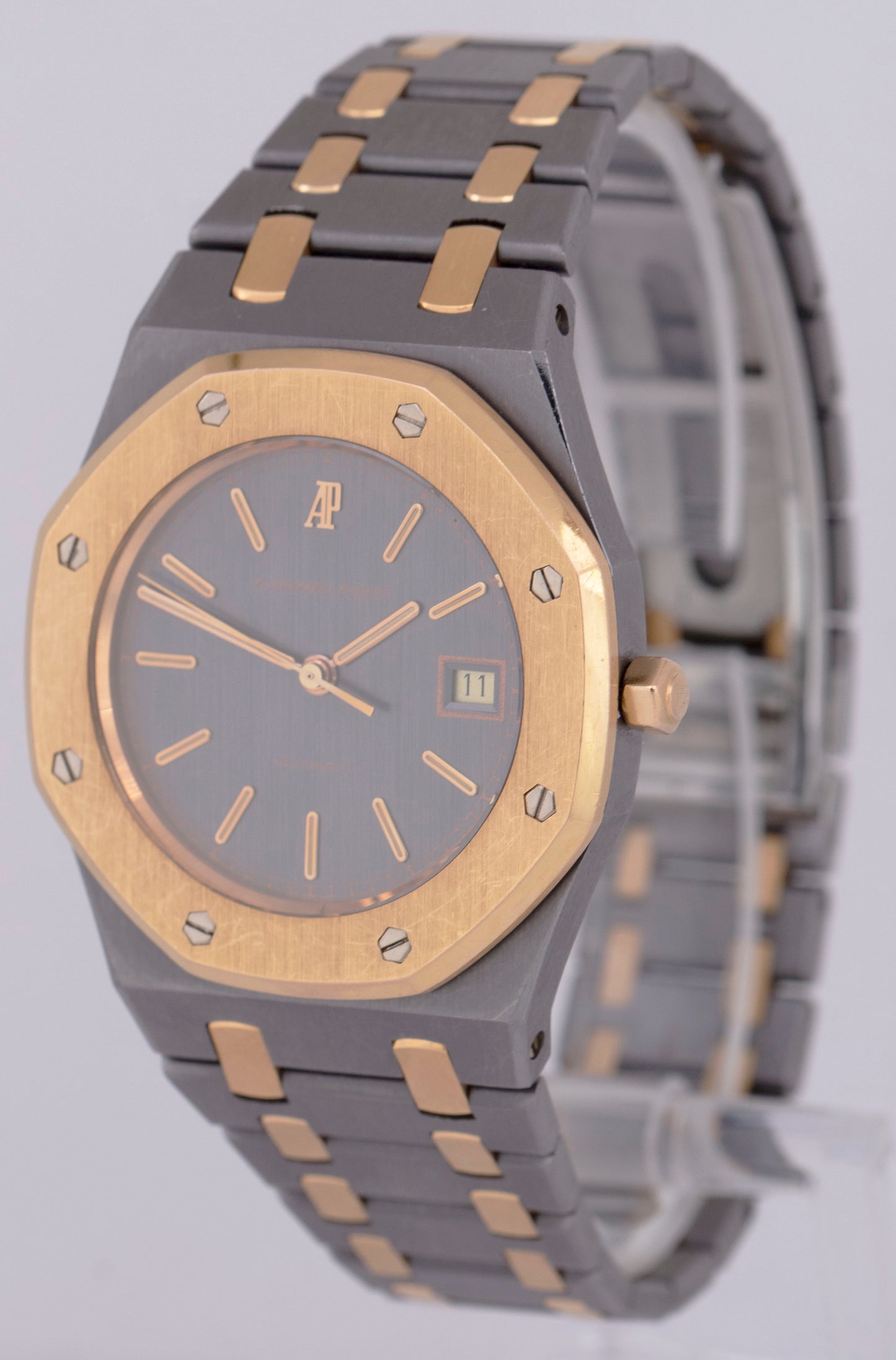 RARE Audemars Piguet Royal Oak 36mm Tantalum 18K Rose Gold TANTALE 14486TR Watch