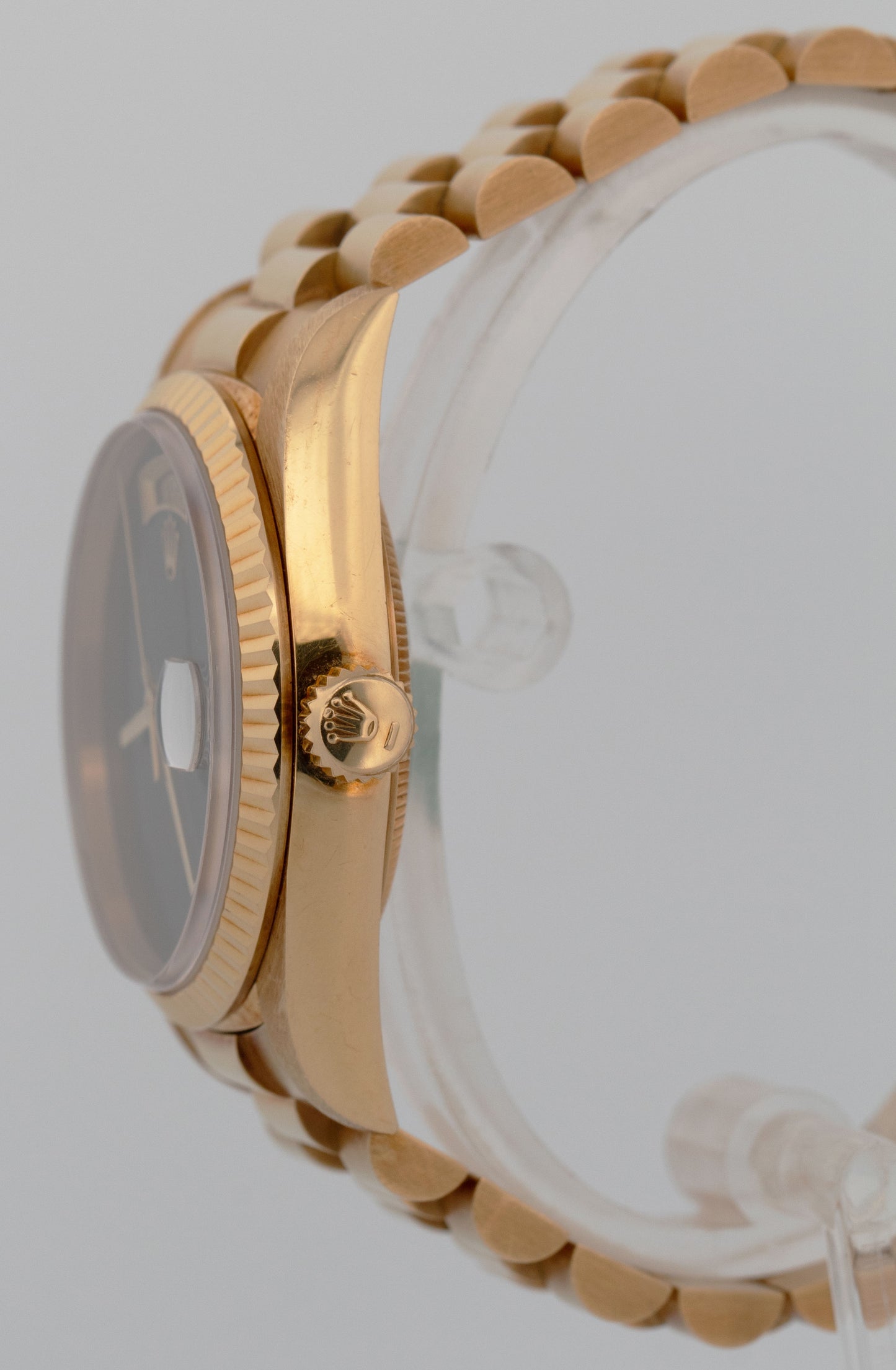 1996 Rolex Day-Date President FACTORY BLACK ONYX 36mm 18K Yellow Gold 18238
