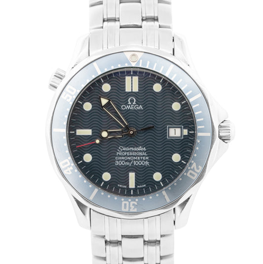 Omega Seamaster Automatic 2531.80.00 300M Blue Wave James Bond 2531.80 Watch