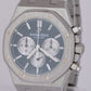 MINT Audemars Piguet Royal Oak Papers Chronograph BLUE 41mm Steel 26331ST B+P