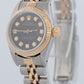 Rolex Oyster Perpetual 24mm BLUE DIAMOND Two-Tone 18K Gold Jubilee Watch 67193