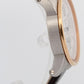 Cartier Calibre Two-Tone Rose Gold 42mm White 3299 W7100011 Leather Date Watch