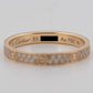 2025 PAPERS Cartier LOVE Ring Paved DIAMOND 18K Yellow Gold Size 51 AU 750 BOX
