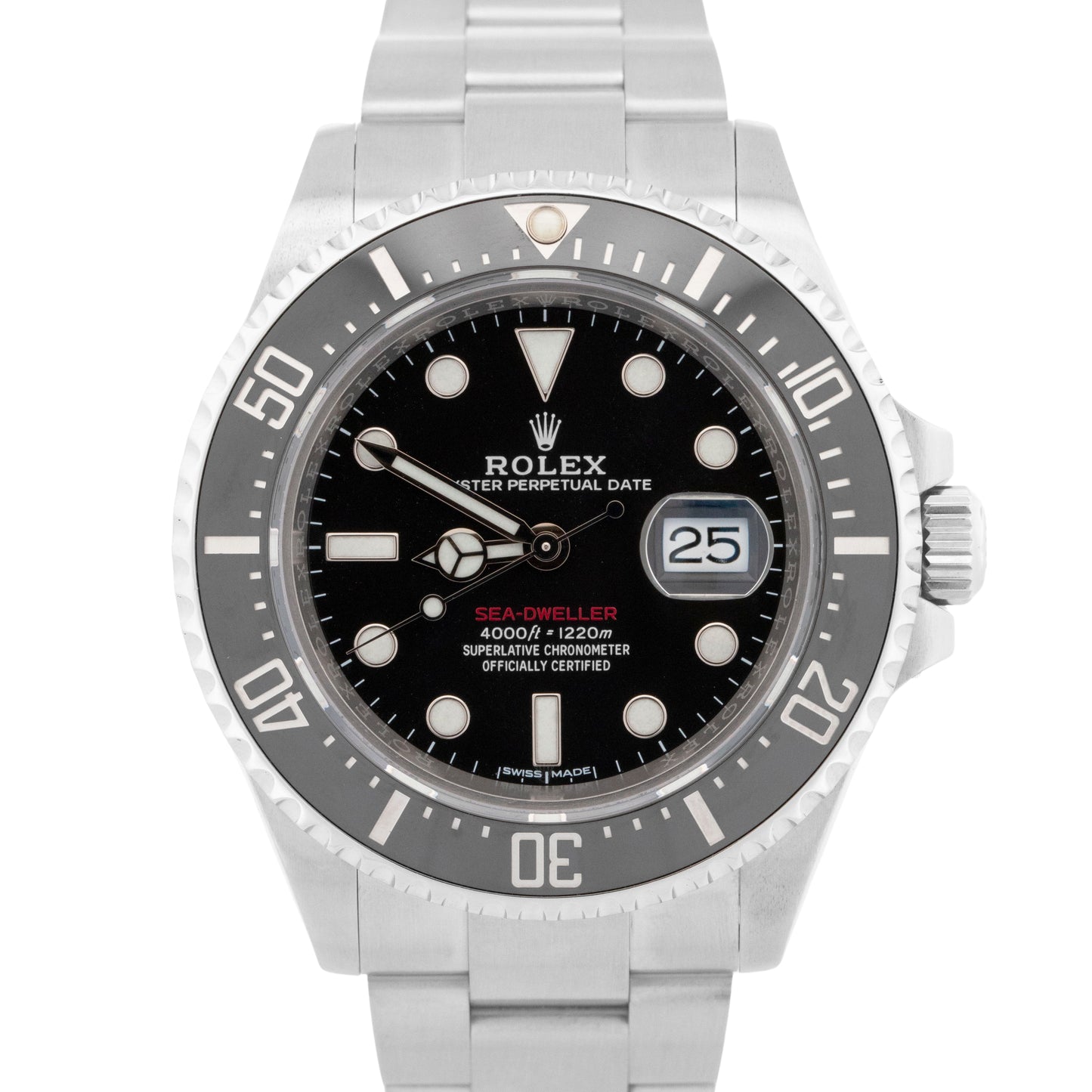 MINT PAPERS Rolex Sea-Dweller 50th-Anniversary BLACK Red 43mm 126600 Watch BOX