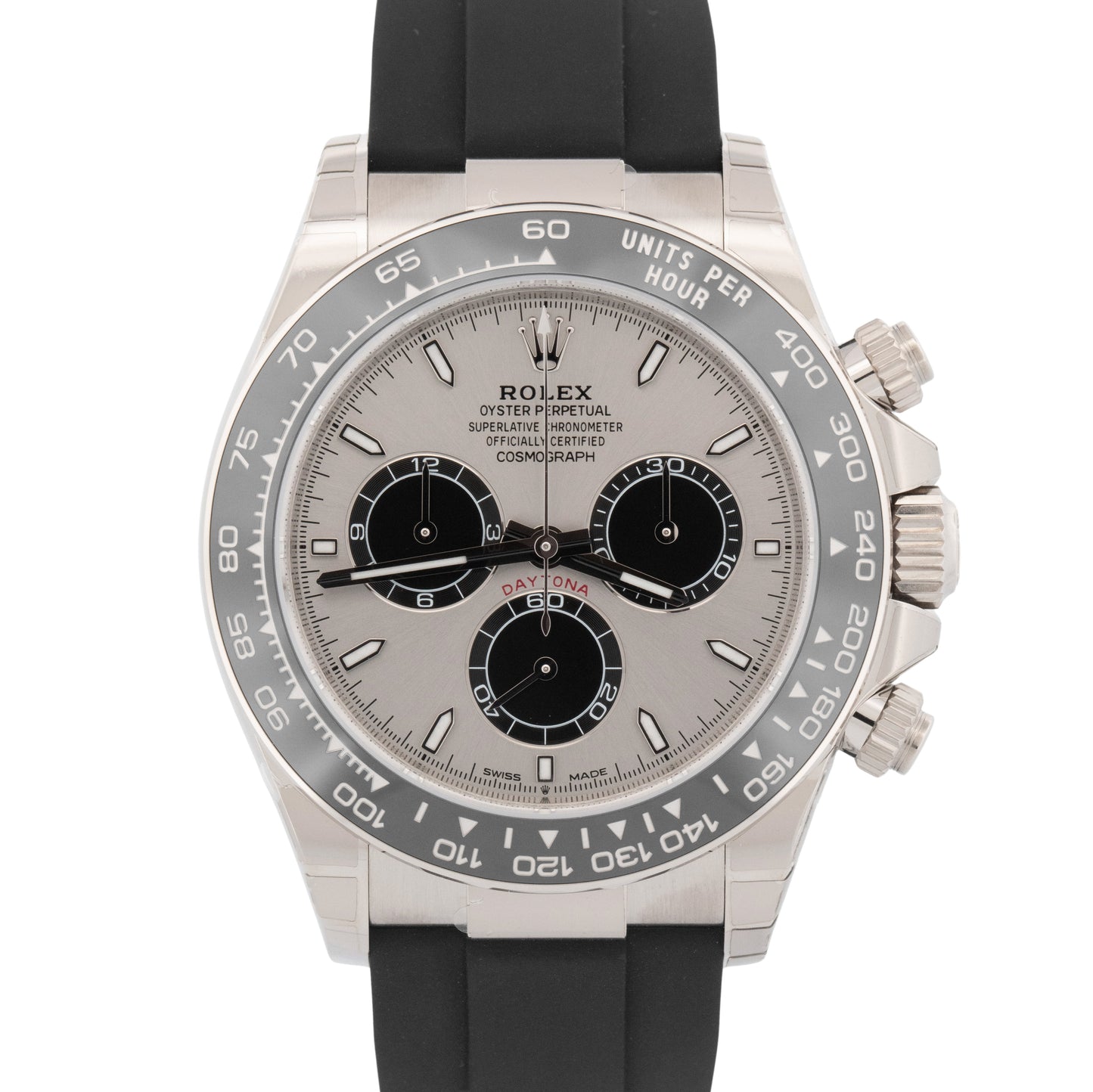 NEW 2026 PAPERS Rolex Daytona GHOST Silver 18K Gold 40mm Watch 126519LN BOX