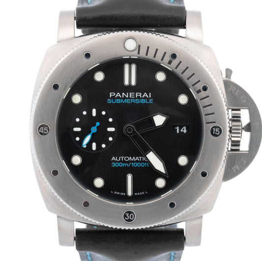 2026 SERIVCE Panerai Luminor Submersible 1950 Titanium 47mm PAM01305 Diver Watch