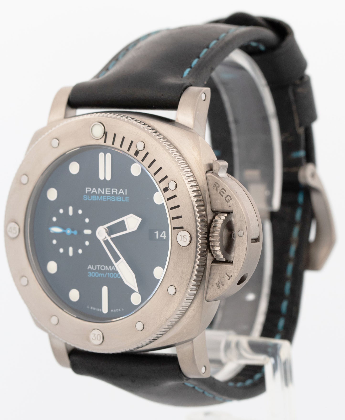 2026 SERIVCE Panerai Luminor Submersible 1950 Titanium 47mm PAM01305 Diver Watch