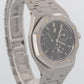 2026 AP SERVICE Audemars Piguet Royal Oak Dual Time Black 36mm 25730ST Watch BOX