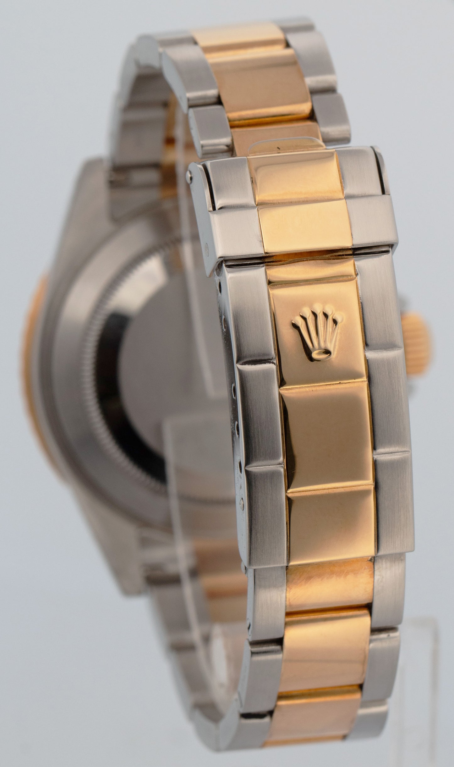 Rolex Submariner Date SERTI SLATE DIAMOND 40mm 18K GOLD BUCKLE Steel 16613 Watch