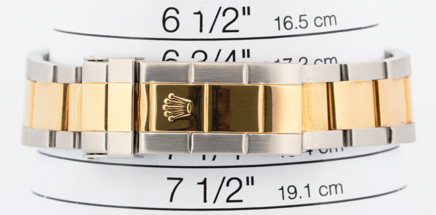 Rolex Submariner Date SERTI SLATE DIAMOND 40mm 18K GOLD BUCKLE Steel 16613 Watch
