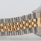 1985 Rolex DateJust 36mm Champagne Tapestry Jubilee Gold Two-Tone Watch 16013