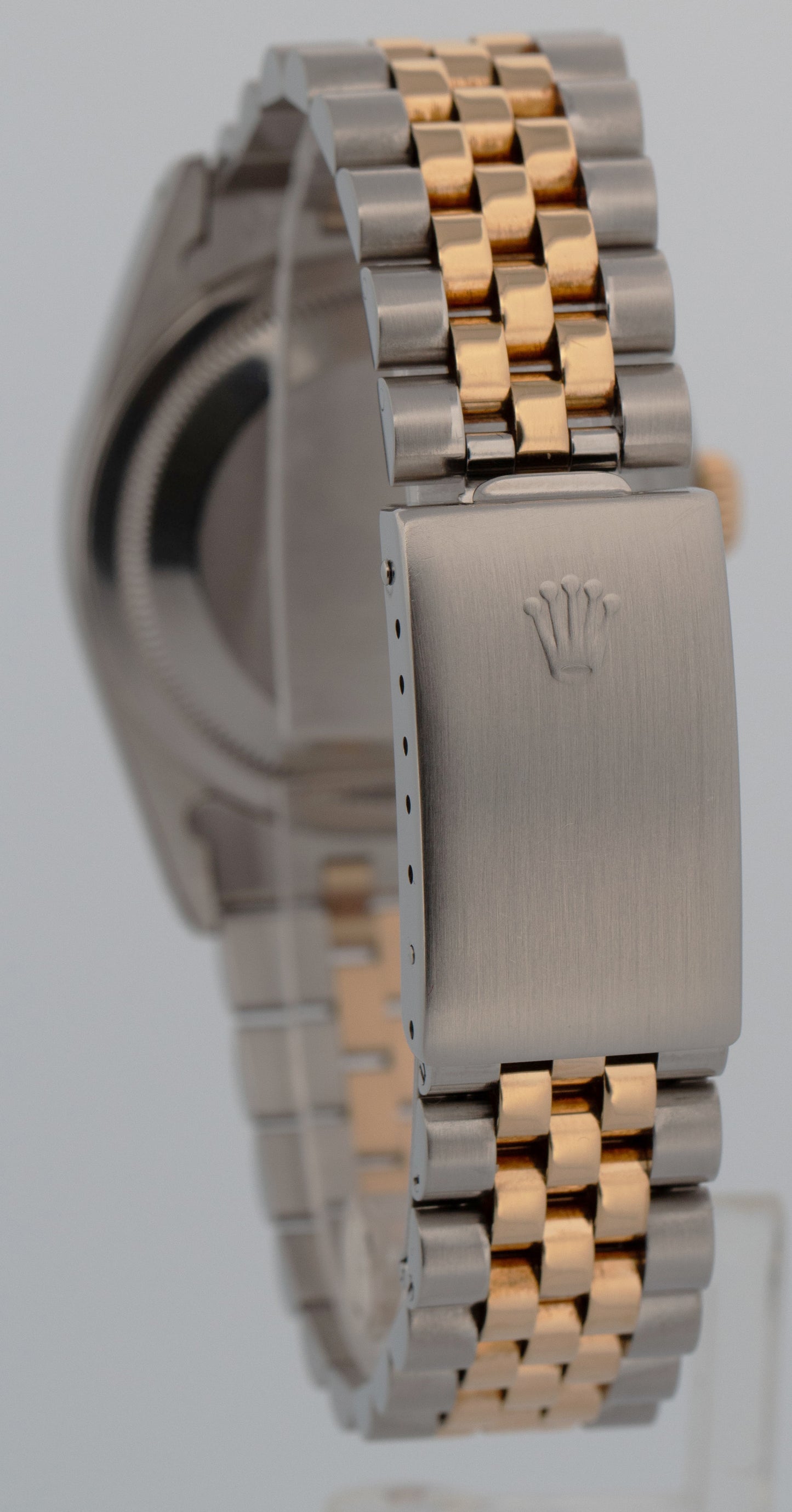 Rolex DateJust 16233 36mm BLUE COMPUTER JUBILEE Two-Tone 18K Yellow Gold Watch
