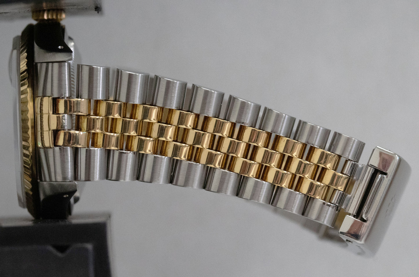 Rolex DateJust 16233 36mm BLUE COMPUTER JUBILEE Two-Tone 18K Yellow Gold Watch