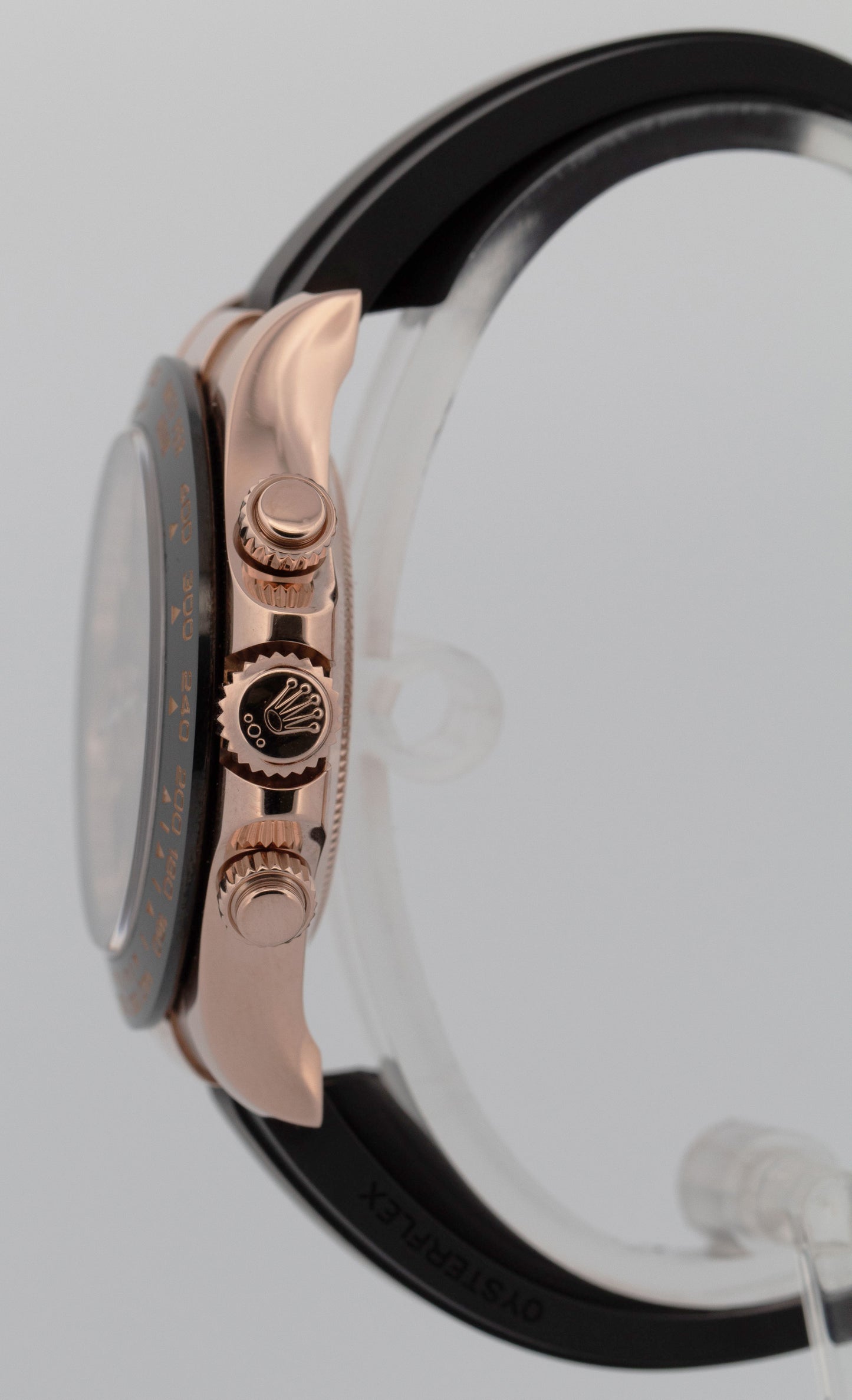 2023 PAPERS Rolex Daytona CHOCOLATE 18K Gold 116515 40mm Oysterflex BOX