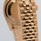 PAPERS Rolex DateJust 36mm CHAMPAGNE JUBILEE DIAMOND 18K Gold 116238 Watch BOX