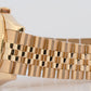PAPERS Rolex DateJust 36mm CHAMPAGNE JUBILEE DIAMOND 18K Gold 116238 Watch BOX