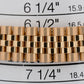 PAPERS Rolex DateJust 36mm CHAMPAGNE JUBILEE DIAMOND 18K Gold 116238 Watch BOX