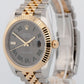 NEW UNWORN PAPERS Rolex DateJust 41mm WIMBLEDON 18K JUBILEE Fluted 126333 BOX