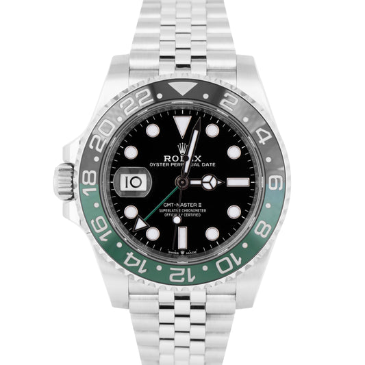 NEW JULY 2025 Rolex GMT-Master II SPRITE Green Black JUBILEE 126720 VTNR BOX