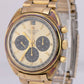 Vintage Movado Datron HS360 Sub-Sea 38mm Chronograph Gold Plated Automatic Watch