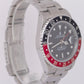 UNPOLISHED Rolex GMT-Master II COKE Oyster Stainless Black Red Watch 16710