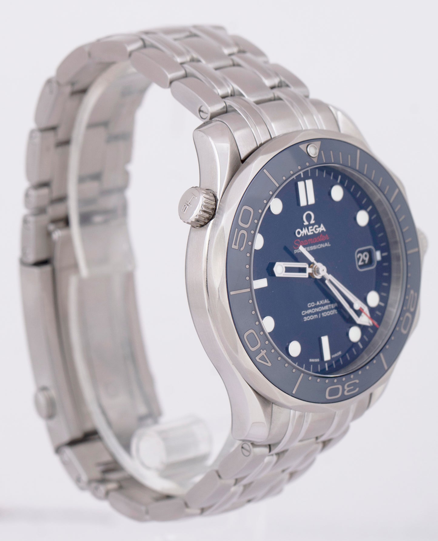 MINT PAPERS Omega Seamaster Professional BLUE 41mm Date 212.30.41.20.03.001 BOX