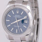 MINT 2023 Rolex DateJust BLUE Stainless Steel Oyster Automatic 41mm Watch 126300