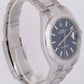 MINT 2023 Rolex DateJust BLUE Stainless Steel Oyster Automatic 41mm Watch 126300