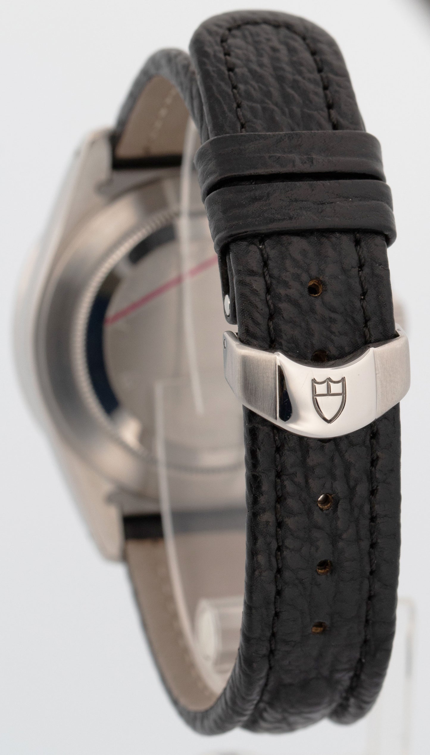 PAPERS Tudor Prince Date Tiger Black Chronograph 79260 40mm Stainless Watch BOX