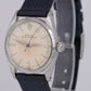 VINTAGE Vintage Rolex Oyster Speedking White 31mm Stainless Manual 6420 Watch
