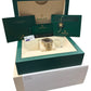 2024 PAPERS Rolex Day-Date President 40mm FACTORY BLACK BAGUETTE 18K 228238 BOX