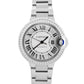 2023 PAPERS Ladies Cartier Ballon Bleu FACTORY DIAMOND 28mm 4373 W4BB0023 BOX