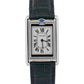 Cartier Tank Basculante 2405 W1011258 White Quartz Stainless Leather 24mm Watch
