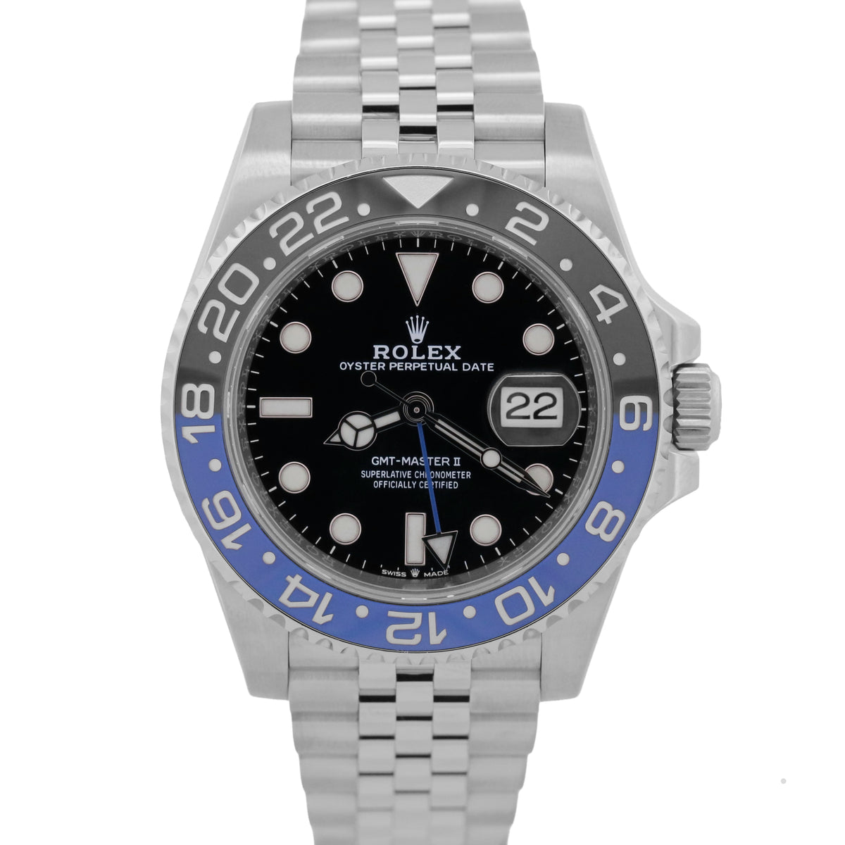 2020 Rolex GMT-Master II 126710 BLNR Batgirl Blue Jubilee 40mm Watch Box Papers