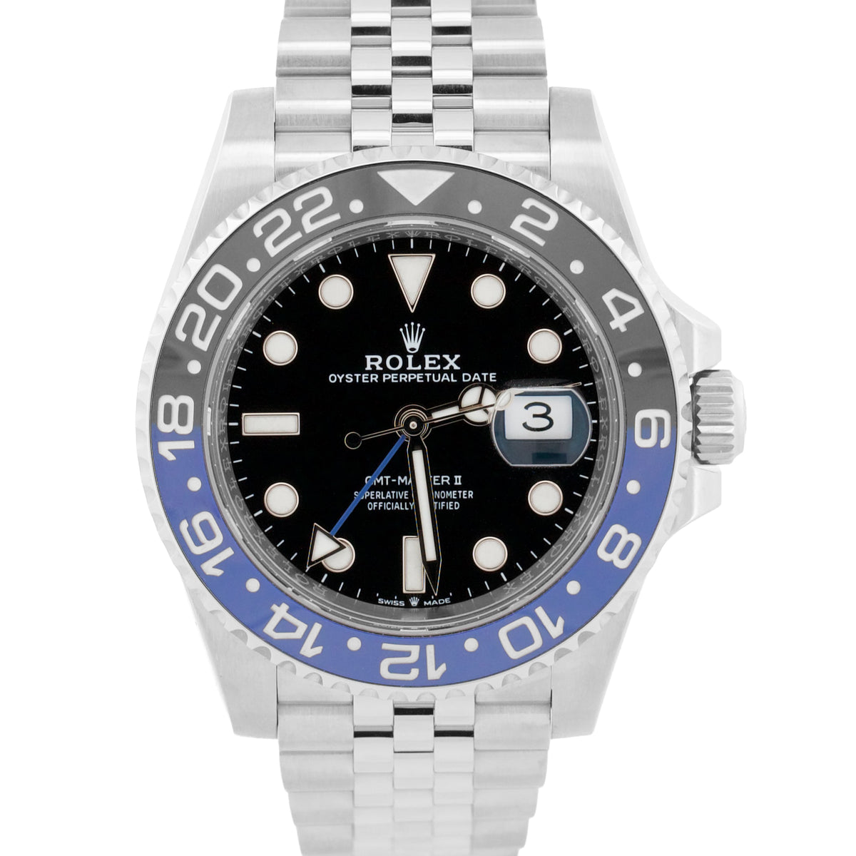 2025 Rolex GMT-Master II 126710 BLNR Batgirl Blue Jubilee 40mm Watch Box Papers