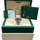 2020 PAPERS Rolex GMT-Master II BATGIRL Blue Black JUBILEE 40mm 126710 BLNR BOX
