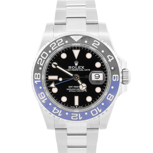 NEW 2026 PAPERS Rolex GMT-Master II BATMAN 40mm OYSTER Steel 126710 BLNR BOX