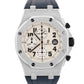 UNPOLISHED Audemars Piguet Royal Oak Offshore Safari Cream White Chrono 26170ST