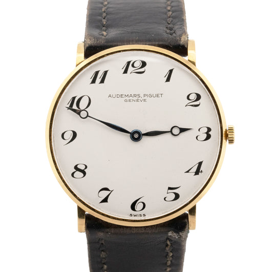 Audemars Piguet Dress Watch 31mm Calibre 2003 White Breguet 18K Yellow Gold