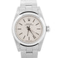 Rolex Oyster Perpetual 24mm Silver NO-HOLES Stainless Steel Oyster Watch 76080